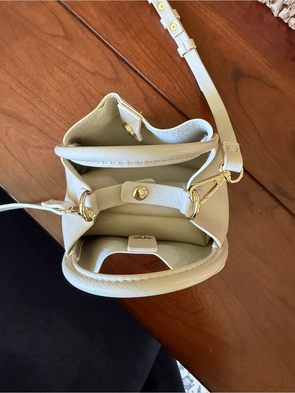 Anthropologie Rose Pink Top-Handle Crossbody - Picture 8 of 8